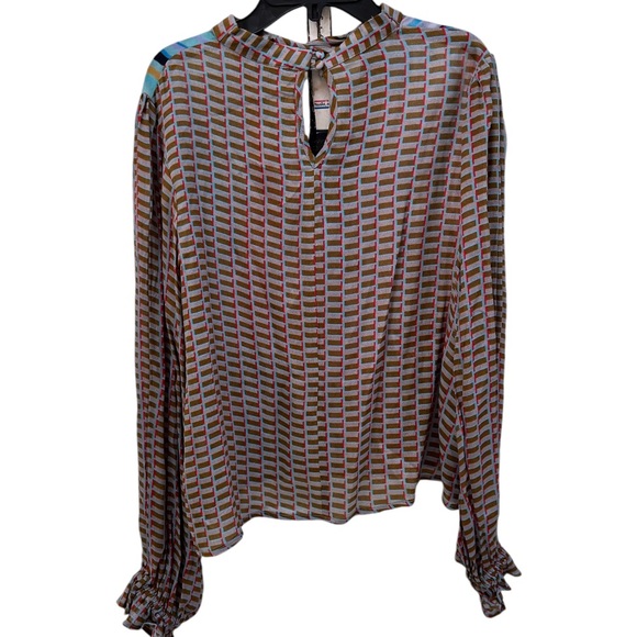 Fall Special Anthropologie Conditions Apply Retro Peasant Blouse XXS NWT - Picture 8 of 16
